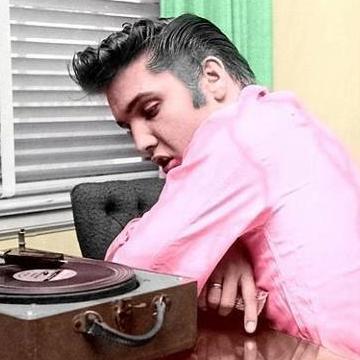 Elvis in the 50's