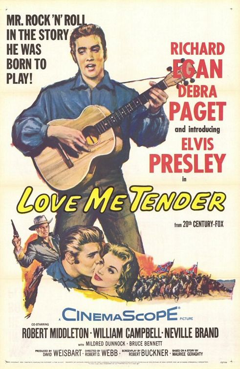 Filmcover Love Me Tender (Pulverdampf und hei&szlig;e Lieder) &ndash; 1956