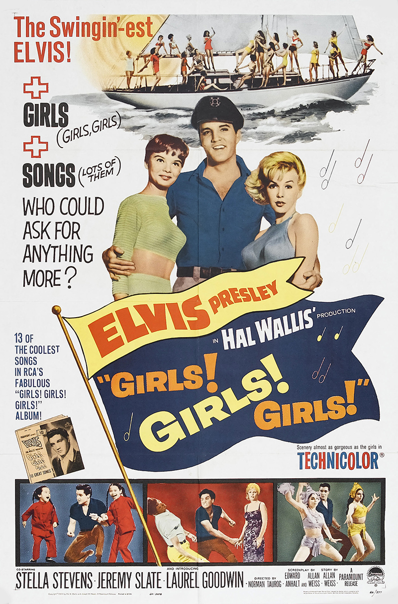 Filmcover Girls! Girls! Girls! &ndash; 1962