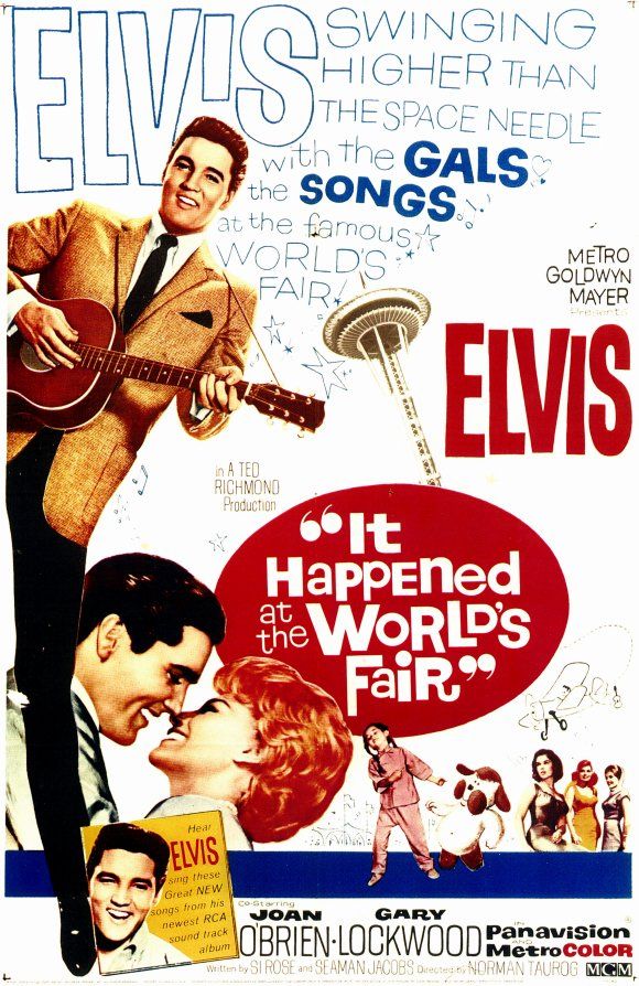 Filmcover It Happened At The World&rsquo;s Fair (Ob blond, ob braun) &ndash; 1963