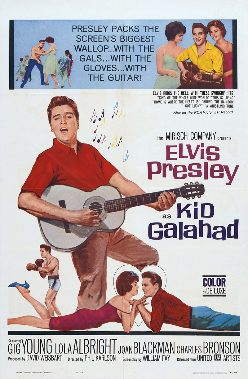 Filmcover Kid Galahad (Harte F&auml;uste, hei&szlig;e Liebe) &ndash; 1962